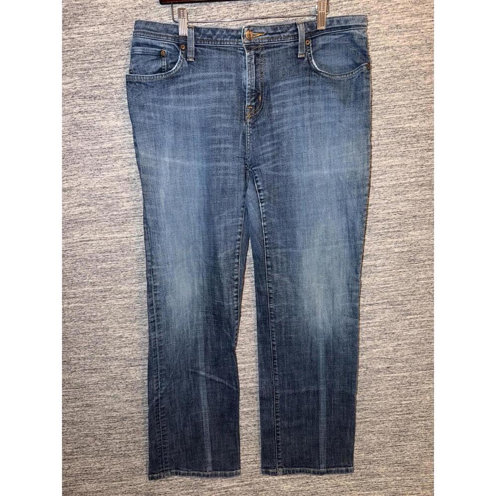 Seven7 Women's Bootcut Jeans Size 16 Blue Denim Stretch RN 109890 Casual Comfort